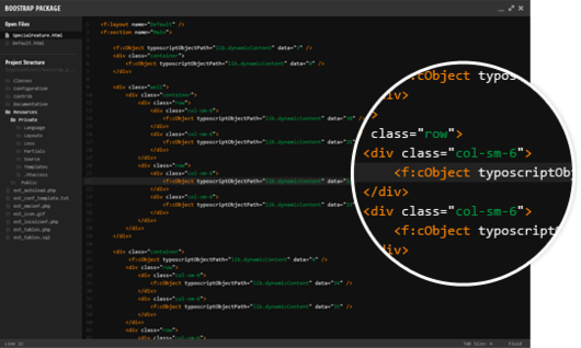 TypoScript mit Lupenansicht