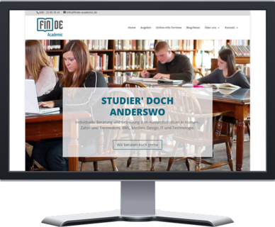 Display Finde-Academic.de